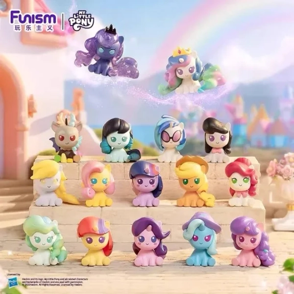 My Little Pony Blind Box Toy Applejack Fluttershy Twilight Sparkle Pinkie Pie Collect Mini Figures