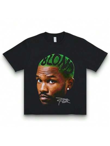 Vintage Frank Style Ocean T-Shirt, Rap Tee Concert Merch Album Cover Graphic, Blond Odd Future Jumbo Rare Vintage Shirt Golf Gift T-Shirt For Men And Women