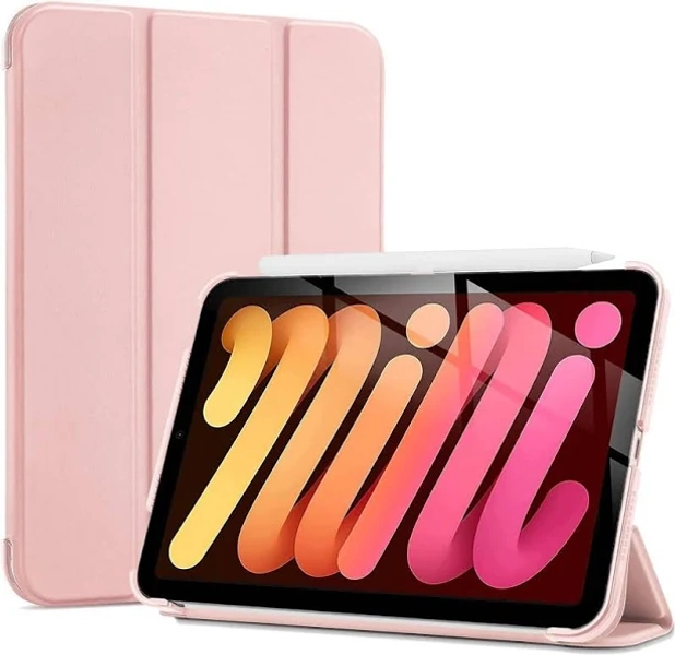 ProCase Smart Case for iPad Mini 7 A17 Pro 2024/iPad Mini 6 2021 8.3'', Hard Back Cover Case for iPad Mini 8.3" 7th A2993 A2995 A2996/6th A2567 A2568