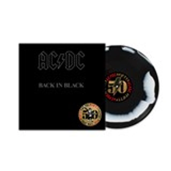 Back in Black - 50th Anniversary (hmv Exclusive) Limited Edition Black & White Vinyl | Vinyl 12" Album | Free shipping over £20 | HMV Store