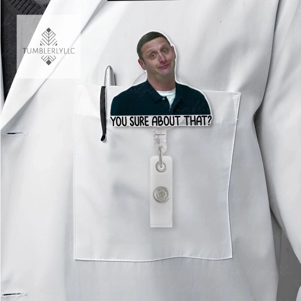 Funny Meme Badge Reel: Tim Robinson ITYSL Fan ID Holder