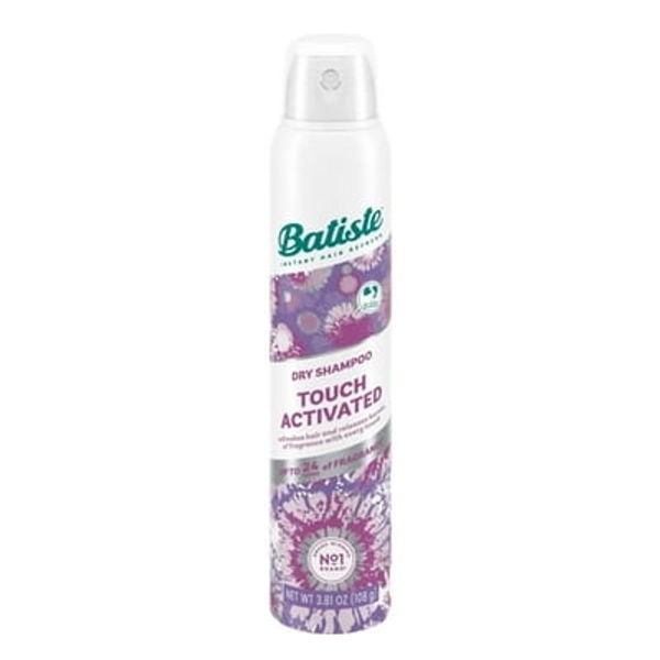 Church & Dwight Co.  Inc. Batiste Touch Activated Dry Shampoo  Absorbs Oil with Scent Releasing Technology  3.81 Oz
