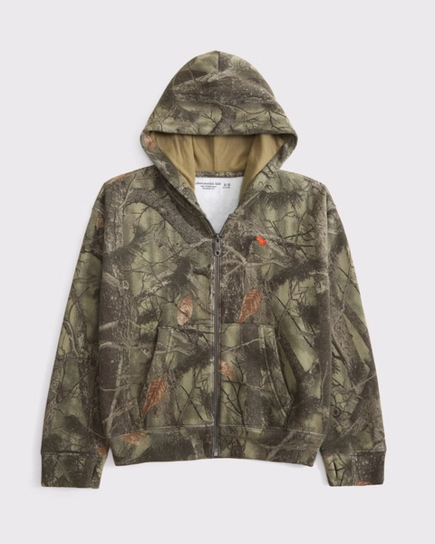 essential icon full-zip hoodie