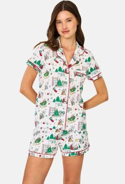 Snow Village Polo Pajamas