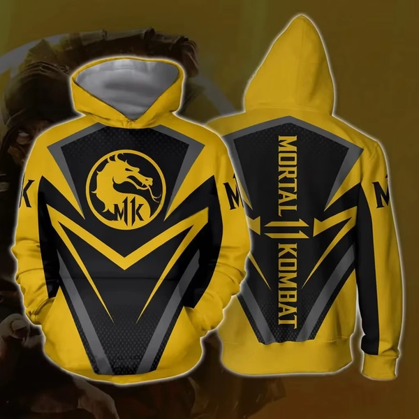 Mortal Kombat Hoodies Game 3D Print Fashion Streetwear Men Women Oversized Sweatshirts Hoodie Kids Pullovers Tracksuit Clothing - AliExpress 200000343