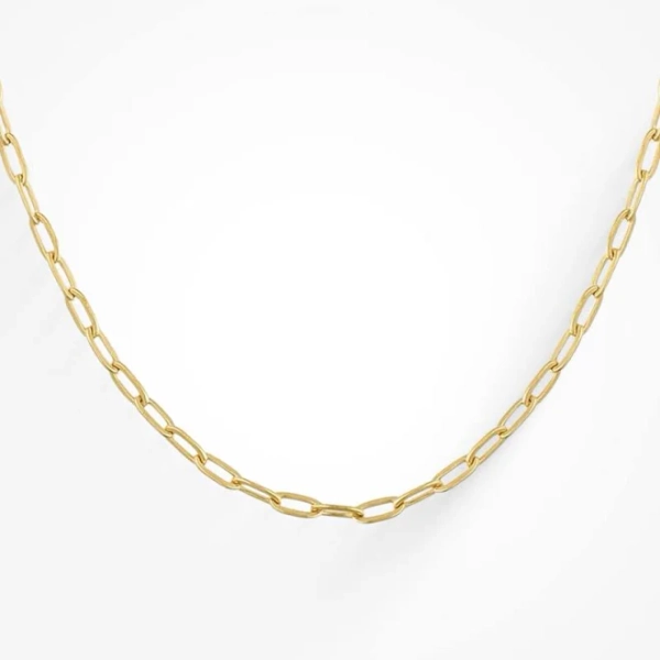 18K Gold Waterproof Baby Link Up Necklace