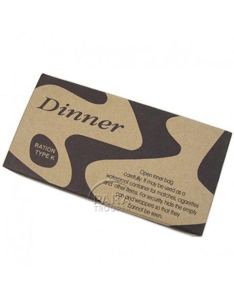 Ration K Dinner