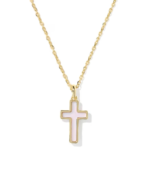 Cross Gold Pendant Necklace