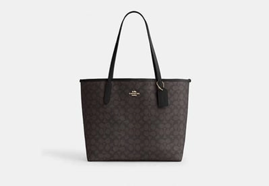 City Tote Bag In Signature Canvas