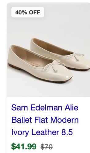 Sam Edelman Alie Ballet Flat French Merlot Suede