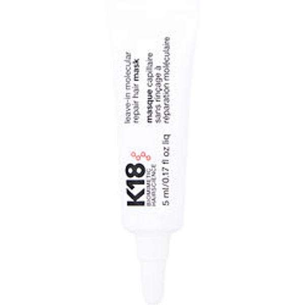 K18 by K18 LEAVE-IN MOLECULAR REPAIR HAIR MASK 0.17 OZ for UNISEX