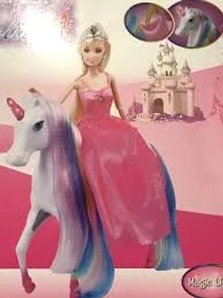 Bettina Magic Light Unicorn & Princess Doll