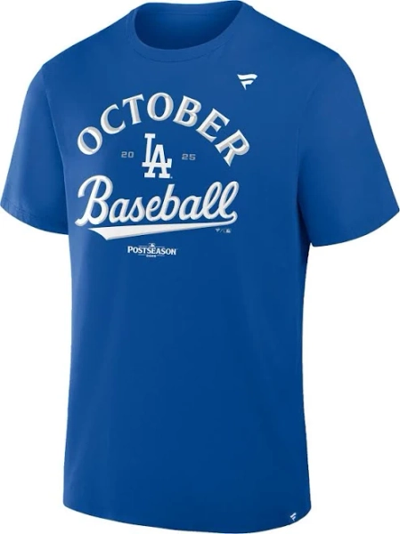 Fanatics Men's Los Angeles Dodgers 2025 Postseason Locker Room T-Shirt