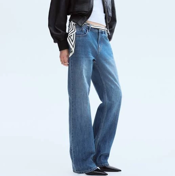 H&M Ladies Straight Regular Waist Jeans