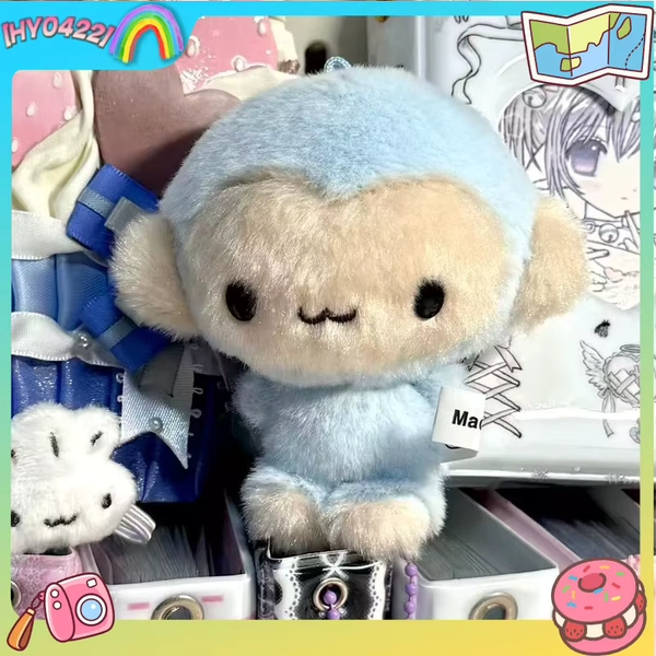 Cute Hinakuu Blue Monkey Cartoon Pendant Soft Cartoon Doll Keychain Bag Hanging Decor Accessory For Adults - AliExpress 26