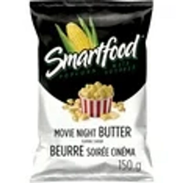 Smartfood Movie Night Butter Seasoned Popscorn, 150 g.