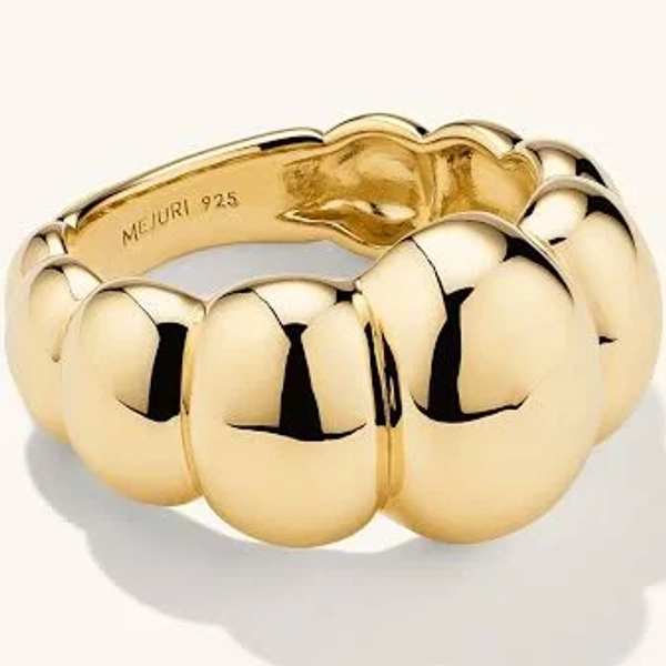 Mejuri Silver Statement Rings: Puffy Charlotte Ring Silver