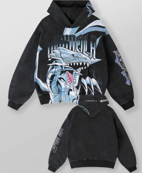 YoungLA Men's 5008 Yu-Gi-Oh! Hoodies