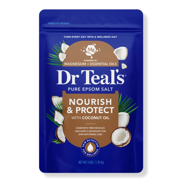 Pure Epsom Salt Soaking Solution with Coconut Oil
