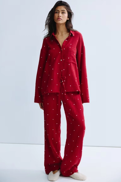 Cotton Muslin Pajamas