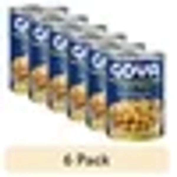(6 pack) GOYA Chick Peas (Garbanzo Beans) 15.5 oz Can
