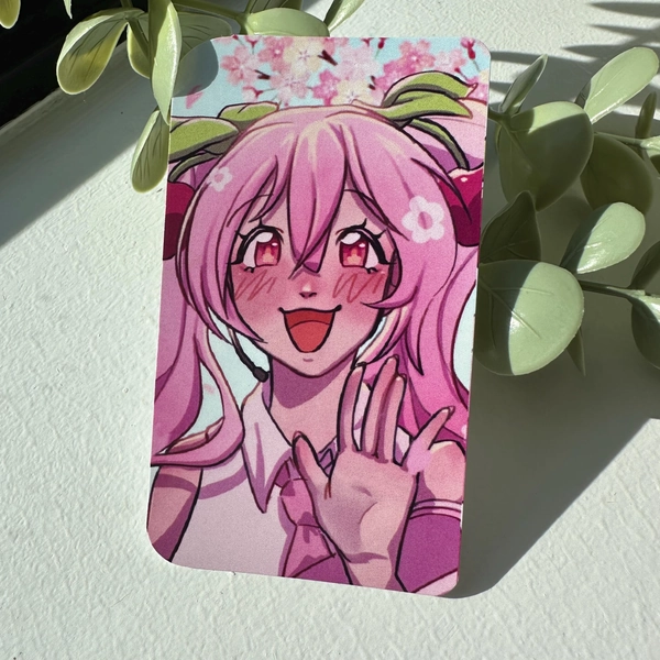 sakura hatsune miku photocard