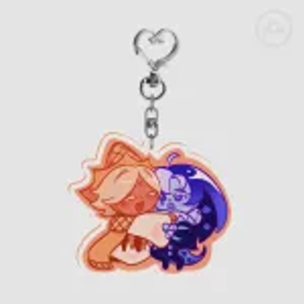 Shadowvanilla / Shadowrecluse Keychain by Nico ☀️ - ACGGOODS