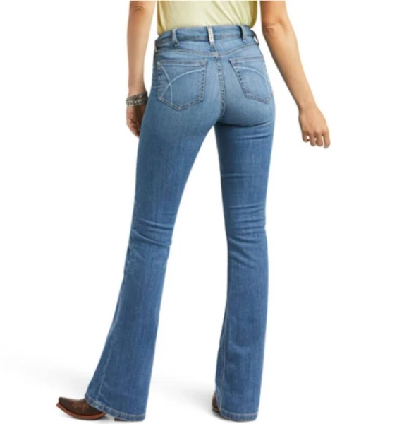 Ariat Women's REAL High Rise Daniela Boot Cut Jeans 10039602 31x37