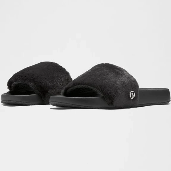 Lululemon Women's Restfeel Faux Fur Slide