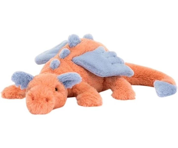 Jellycat Persimmon Dragon Large Plush