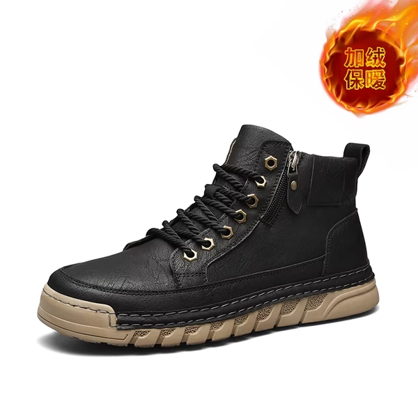 Men Leather Boots Fashion Outdoor Anti Slip Business Work Shoes Handmade Comfortable Casual Sports Walking Shoes for Man - AliExpress 322