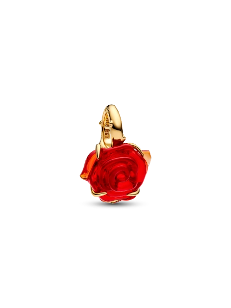 Disney Beauty and the Beast Enchanted Rose Dangle Charm