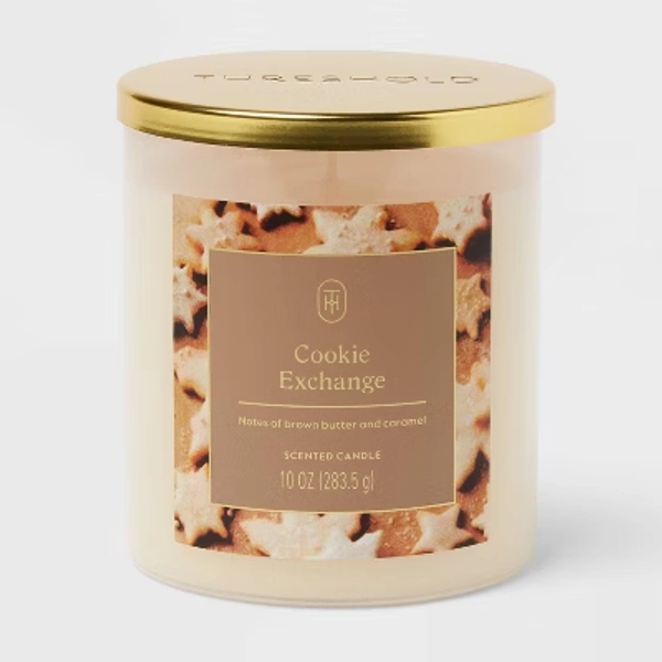 Lidded Cookie Exchange Jar Candle 10oz - Threshold™