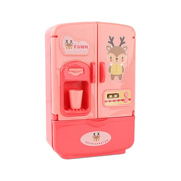 Mini Dollhouse Fridge Miniature Dollhouse Refrigerator Mini Fridge Toy with Food Mini Toy Refrigerator Doll House Refrigerators - Walmart.com
