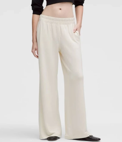 lululemon Women's BeCalm Mid-Rise Wide-Leg Pant