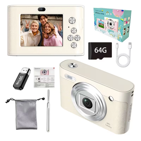 1080p hd digital camera suitable vlog 2 4 lcd screen - Temu