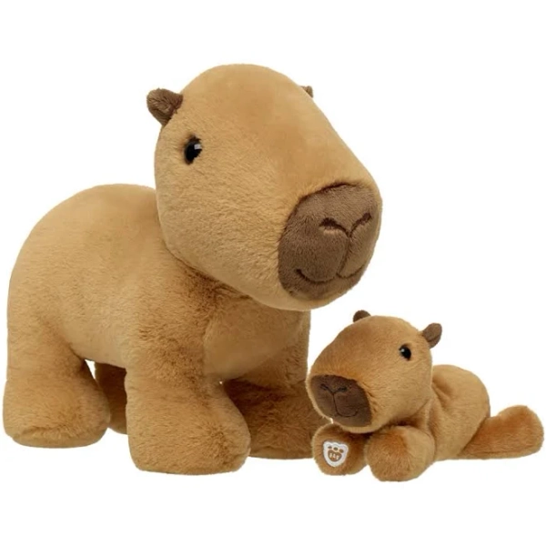 Build-A-Bear Capybara Stuffed Animal & Mini Beans Gift Set