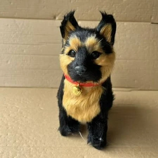 Humjuse Interactive Dog Plush Puppy Electronic Plush Simulation Puppy Realistic Toy Walking Barking Present Pet for Toddler Boys Interactive Toys for