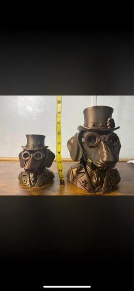 Steampunk dachshund 