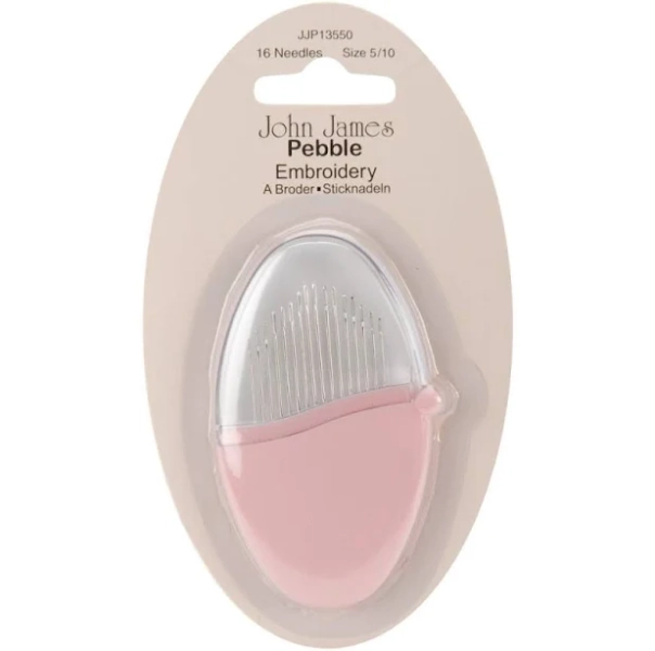Embroidery Needles by John James 16 Pack Pebble