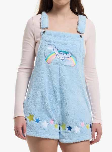 Cinnamoroll Stars Sherpa Shortalls
