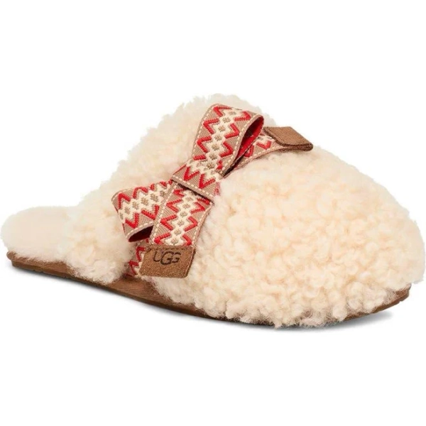 UGG Women's Maxi Curly Genuine Shearling Scuff Slippers