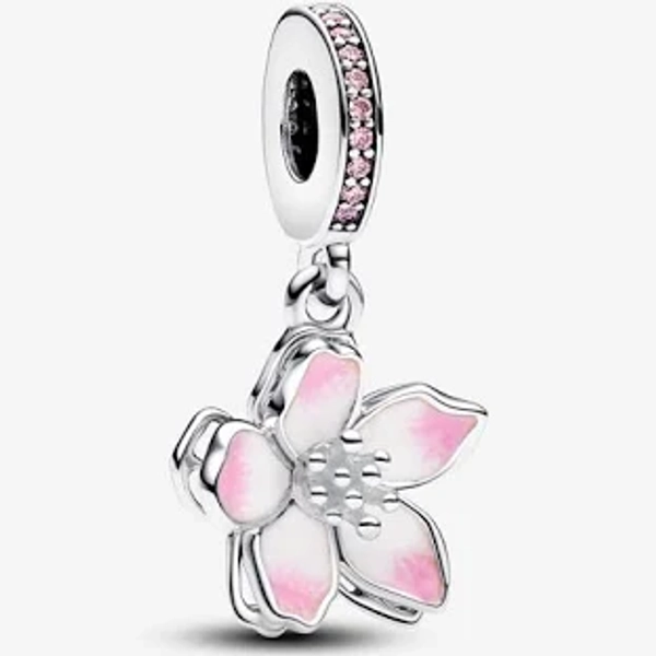 Pandora Cherry Blossom Dangle Charm
