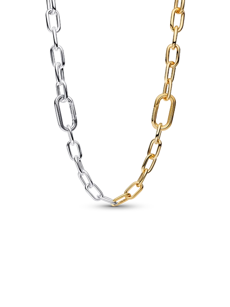 Two-tone Link Chain Necklace