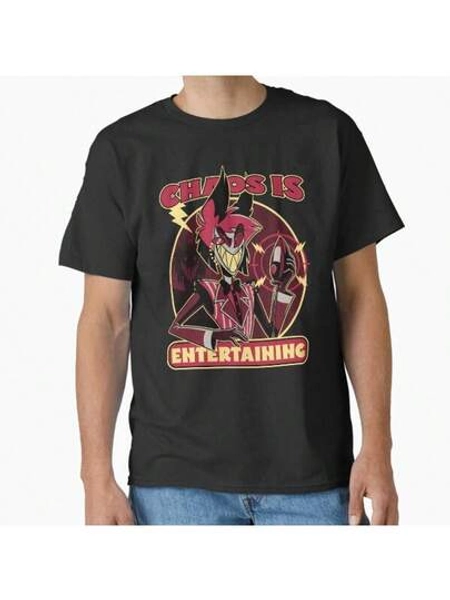 Radio Demon -  Show Animation Classic Men'S Short Sleeve T-Shirt