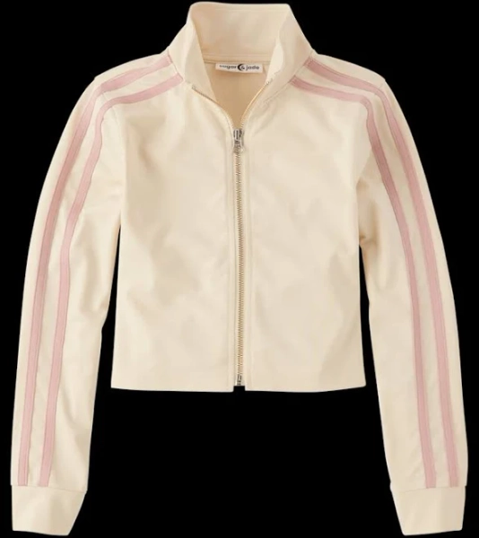 Sugar and Jade Tween Girls Contrast Stripe Track Jacket
