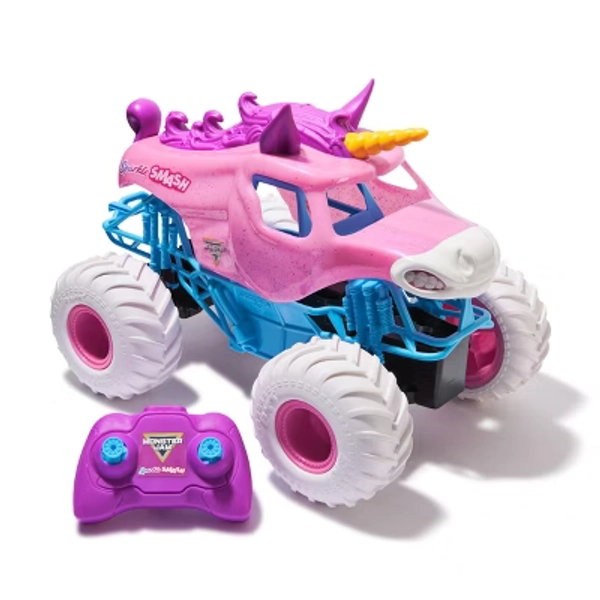 Monster Jam Sparkle Smash Remote Vehicle 1:15 Scale (Target Exclusive)
