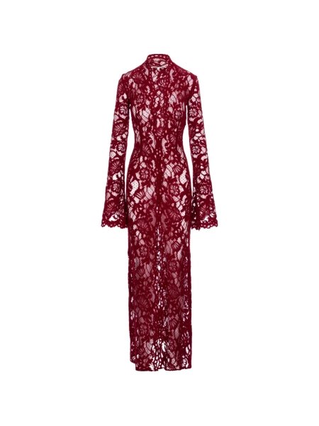 MANURÍ robe Sally à coupe longue | S