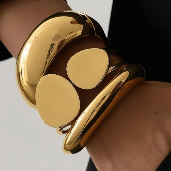 Women's Oversized Chunky Statement Bracelet
