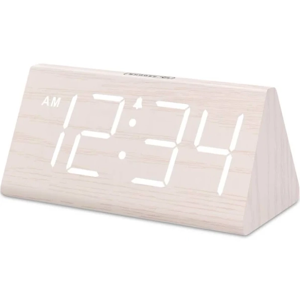 DreamSky Wooden Digital Alarm Clocks